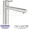 Grohe Concetto Single Lever Sink Mixer Kitchen Tap Spare Parts